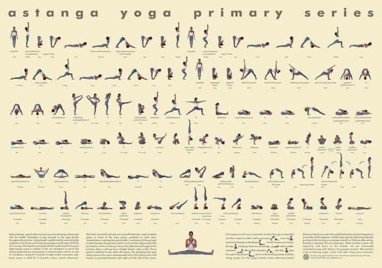 Ashtanga Yoga Poses: The Ultimate Guide To The Primary Series Of ...