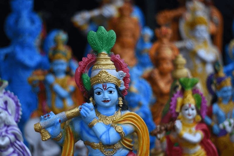 Lord Krishna is a popular deity worshiped by devotees in Bhakti yoga, especially by the Hare Krishnas of the Krishna Consciousness Movement.