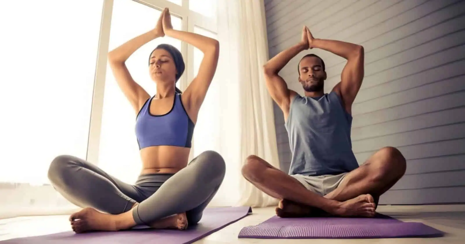 Sitting cross-legged is a versatile position in yoga and meditation practice.