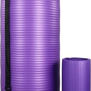 BalanceFrom Extra Thick Yoga Mat Set