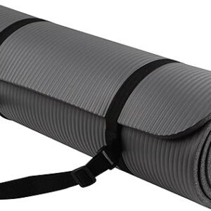 BalanceFrom Yoga Mat with Carrying Strap