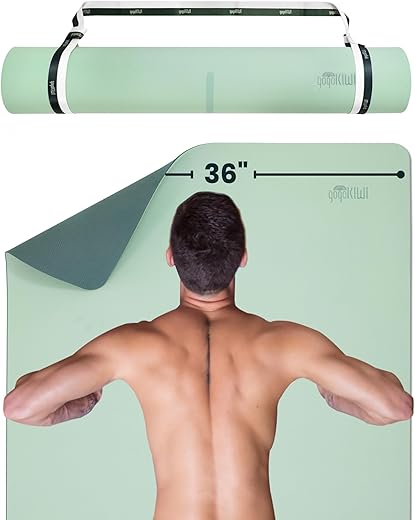 Extra Wide Non-Slip Yoga Mat