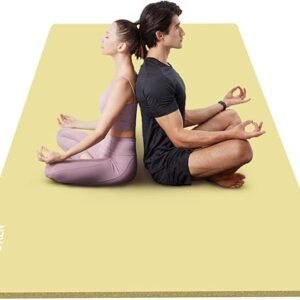 Extra Wide Yoga Mat for Home Gym