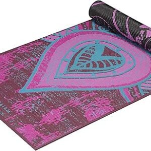 Gaiam Premium Yoga Mat - Reversible