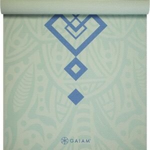 Gaiam Print Yoga Mat for All Types