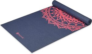 Gaiam Print Yoga Mat for Exercise