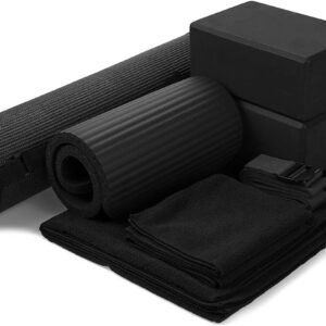 Signature Fitness 7-Piece Yoga Set Bundle