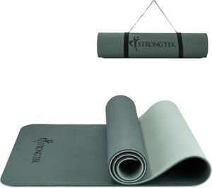 StrongTek TPE Yoga Mat, Non-Slip