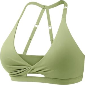 VOYJOY Padded Strappy Sports Bra