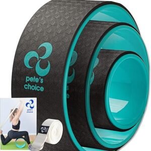 3-Pack Yoga Wheel Set for Home