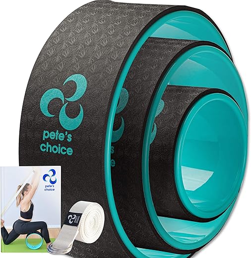 3-Pack Yoga Wheel Set for Home