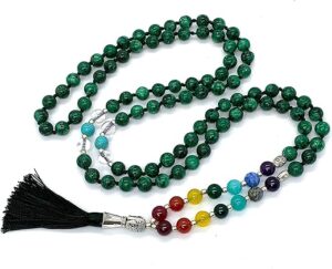 7 Chakra Hand Knotted Mala Necklace