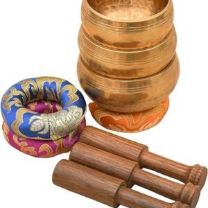 7 Planet Singing Bowl Set with Accessories