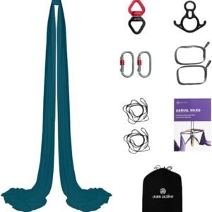 Aerial Silks Kit with Hardware & Swivel