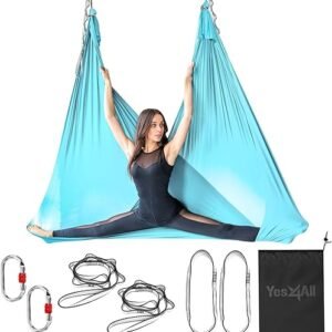 Aerial Yoga Hammock for Strength and Flexibility