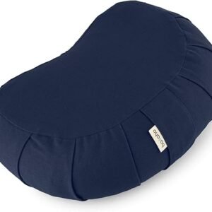 Crescent Zafu Meditation Cushion with Cover