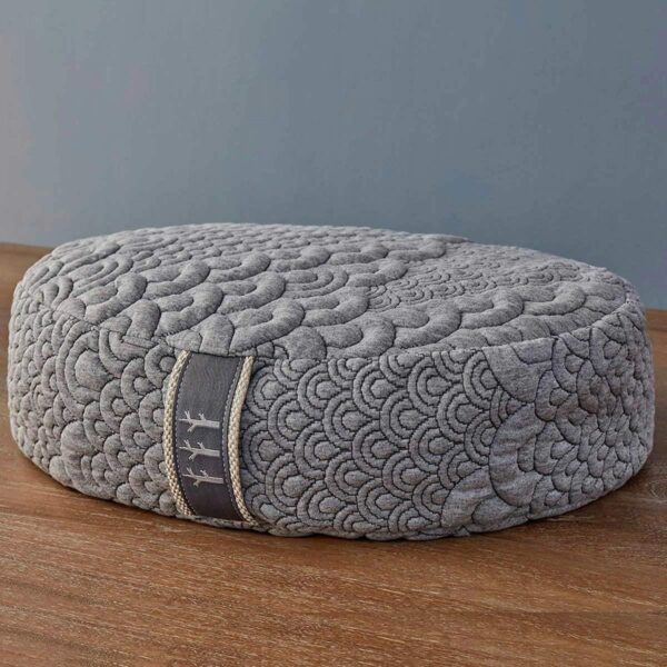 Crystal Cove Meditation Cushion, Buckwheat Zafu