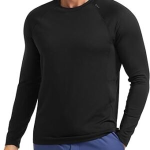 CRZ YOGA Men's Long Sleeve Casual Tee