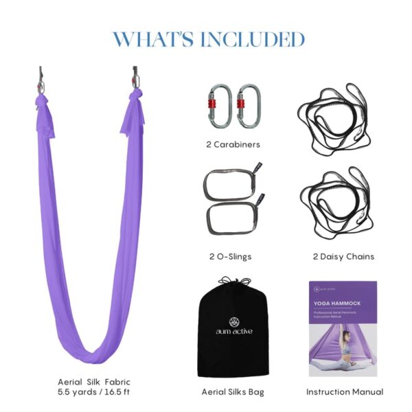 Durable Aerial Yoga Hammock Kit Set