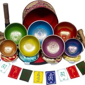 ESK Chakra Healing Singing Bowl Set