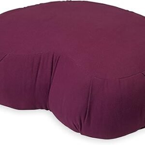 Gaiam Crescent Zafu Style Meditation Cushion