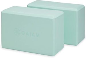 Gaiam Yoga Block (2 Pack) - Lagoon