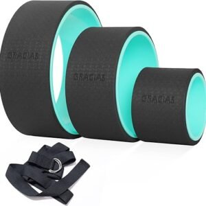 GRACIAS Yoga Wheel Set with Strap