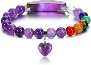 Jovivi 7 Chakra Gemstone Bracelet Collection