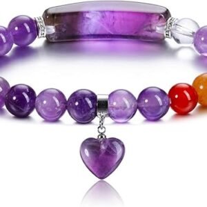 Jovivi 7 Chakra Gemstone Bracelet Collection