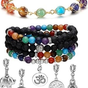 Jovivi Bundle: 2 Mala Beads Sets