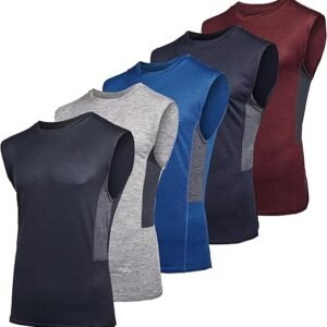 Men's Dry-Fit Muscle Tank Top Pack