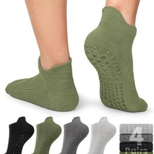 Men's Non-Slip Grip Ankle Socks