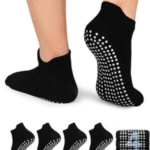 Men's Non-Slip Grip Ankle Socks