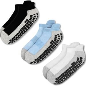 Men's Non-Slip Grip Ankle Socks