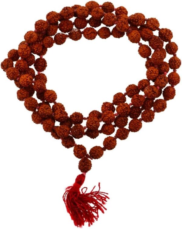 Nepal Rudraksha Seed Japa Mala Necklace