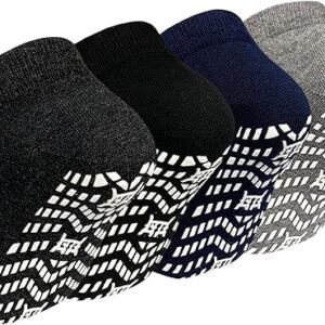 Non Slip Grip Socks for Men