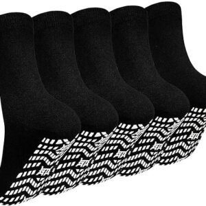 Non Slip Grip Socks for Seniors