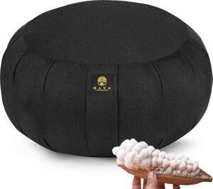 Organic Zafu Meditation Cushion - Comfy Design