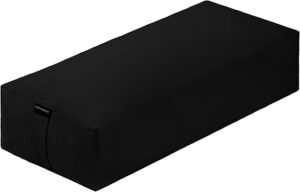 Rectangular Yoga Bolster Pillow with Handle