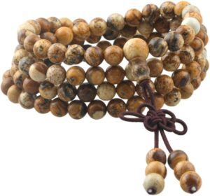 SUNYIK Stone Mala Bracelet & Necklace