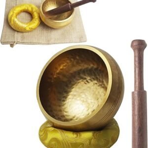 Tibetan Singing Bowl Set for Meditation