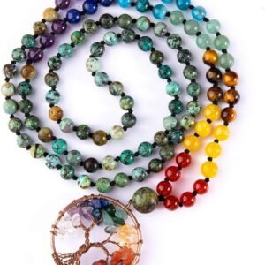 Tree of Life Chakra Gemstone Jewelry