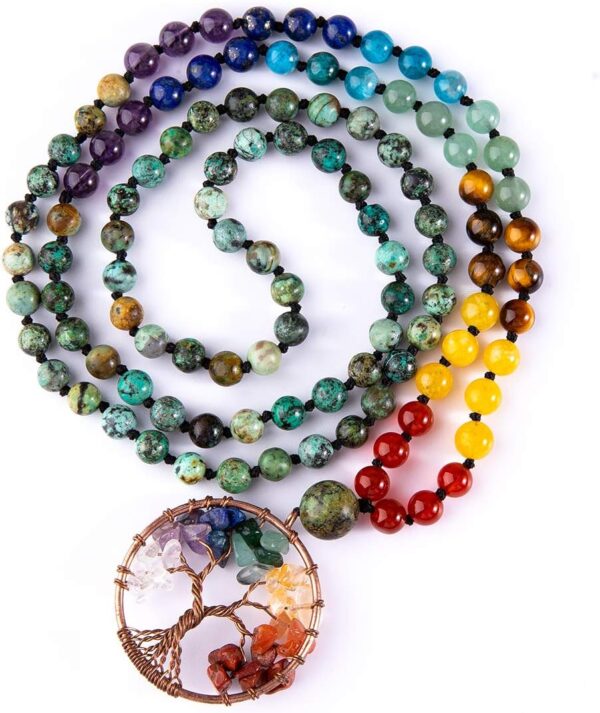 Tree of Life Chakra Gemstone Jewelry