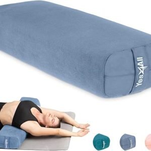 Triple-Layer Yoga Bolster Pillow for Restorative