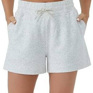 Women's Workout Sweat Shorts with Pockets