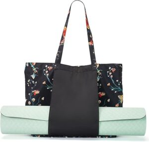 Women's Yoga Mat Bag with Pockets