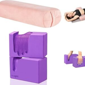 Yes4All Yoga Bolster and Blocks Set