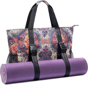 Yoga Mat Bag with Large Carrier