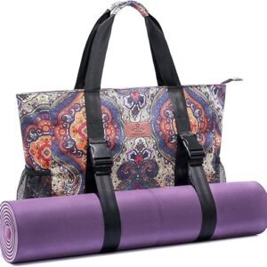 Yoga Mat Bag with Large Carrier