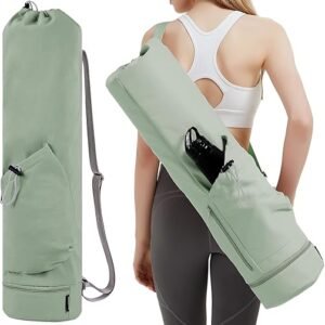 Yoga Mat Bag with Multi-functional Storage